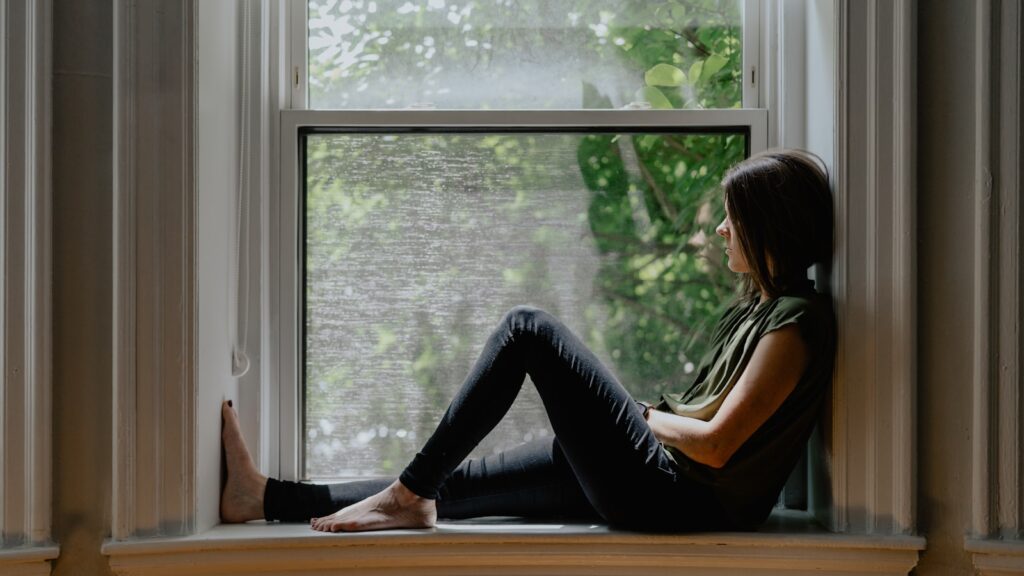 Woman considering whether divorce mediation is right for her